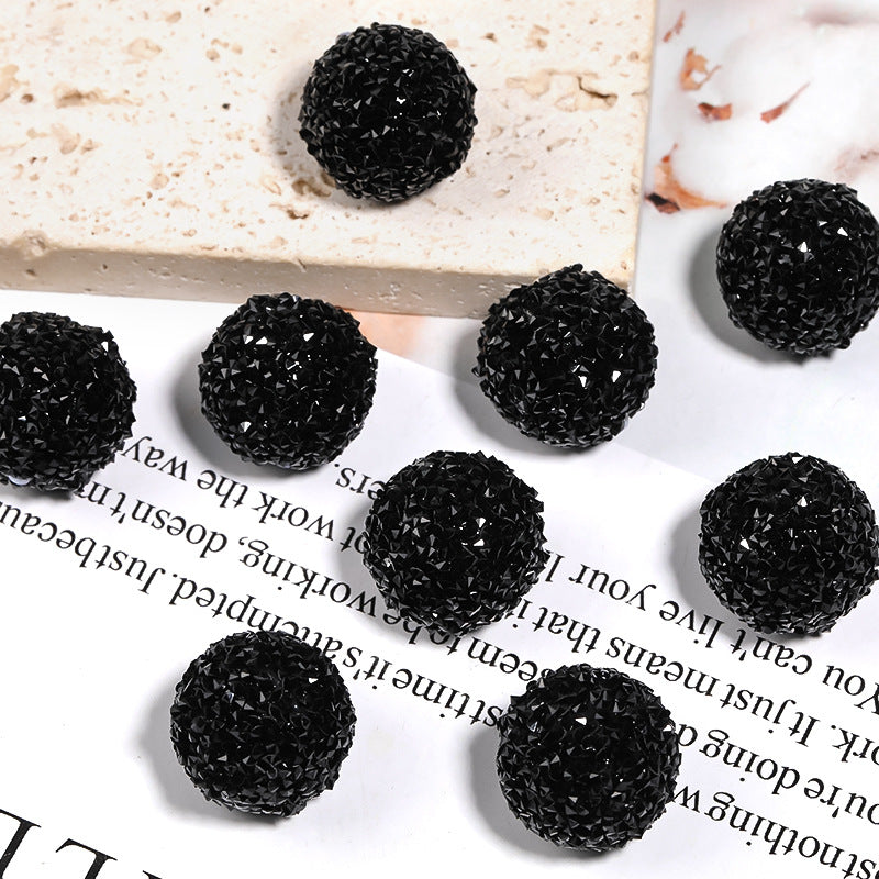 Wholesale DIY Sparkling Rhinestone Soft Sugar Beads